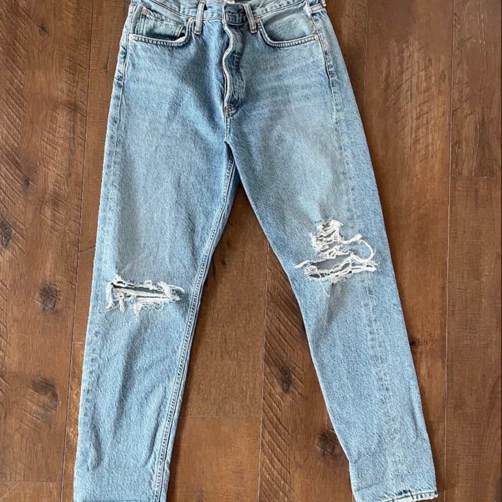 AGOLDE JAMIE JEANS IN SIZE 26